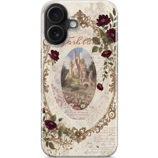 Manitoba Iphone 16 Plus Uyumlu Baskılı Yumuşak Silikon Şeffaf Telefon Kılıfı