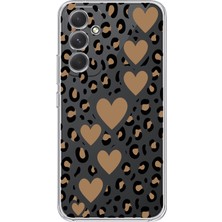 Manitoba Samsung Galaxy M14 Uyumlu Baskılı Yumuşak Silikon Şeffaf Telefon Kılıfı