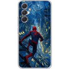 Manitoba Samsung Galaxy S25 Fe Uyumlu Baskılı Yumuşak Silikon Şeffaf Telefon Kılıfı