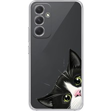 Manitoba Samsung Galaxy S25 Fe Uyumlu Baskılı Yumuşak Silikon Şeffaf Telefon Kılıfı