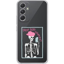 Manitoba Samsung Galaxy S25 Uyumlu Baskılı Yumuşak Silikon Şeffaf Telefon Kılıfı