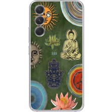 Manitoba Samsung Galaxy S24 Uyumlu Baskılı Yumuşak Silikon Şeffaf Telefon Kılıfı