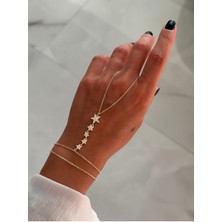 Hercy Renk Atmaz Yıldız Şahmeran | Yıldızlı Şahmeran Bileklik | Zirkon Taşlı Ithal Şahmeran