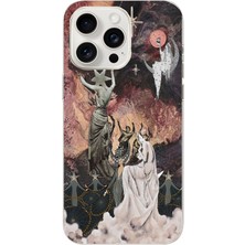 Manitoba Iphone 16 Pro Uyumlu Baskılı Yumuşak Silikon Şeffaf Telefon Kılıfı