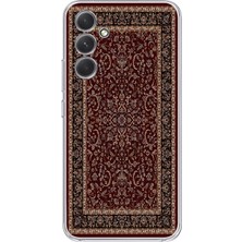 Manitoba Samsung Galaxy A55 Uyumlu Baskılı Yumuşak Silikon Şeffaf Telefon Kılıfı
