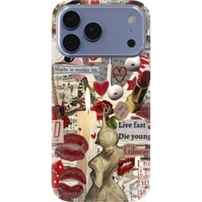 Manitoba Iphone 17 Pro Max Uyumlu Baskılı Yumuşak Silikon Şeffaf Telefon Kılıfı