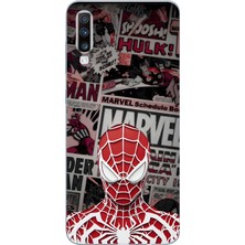 Manitoba Samsung Galaxy A50/A30S/A50S Uyumlu Baskılı Yumuşak Silikon Şeffaf Telefon Kılıfı