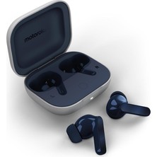 Motorola Moto Buds XT2443-1 Dinamik Anc, Üçlü Mikrofon. Dizi, Ipx IP54, Bluetooth 5.3, Dolby Atmos Sesi - (Yaban Mersini Mavisi)