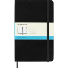 Moleskine Klasik Sert Kapak Noktalı (Dot) Defter L Boy 13X21 Cm. 192 Sayfa Siyah