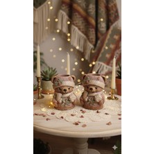 Gardenya Sevgiliye Romantik Hediye Ayıcıklar 2 ' Li Set ( 9 cm x 6 cm )