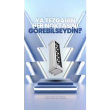 Alüminyum LED Bar 35cm – IP65 Su Geçirmez CNC Aydınlatma, 110/220V