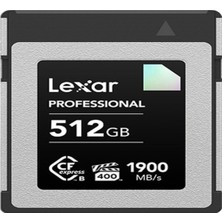 Lexar LCXEXDM512G- Rneng 512 GB 1900- 1700MB/ S Cf Express Type B Compact Flash Kart