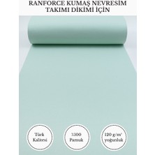 Fabricstown Ranforce Kumaş Nevresim Dikimi Için – %100 Pamuk, 240 cm × 100 Cm, Düz Boyalı