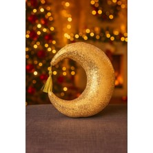 Giftpillowss Pullu Payetli Gold Aydede Kırlent