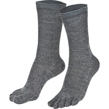 Norfolk Bruges Merino Yünlü Mantar ve Koku Önler Parmaklı Çorap 1 Çift Paket