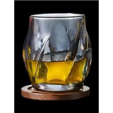 Storemax 2 Adet Iskandinav Tarzı Bardak Viski Burbon Kokteyl Bardağı T18,SIYAH