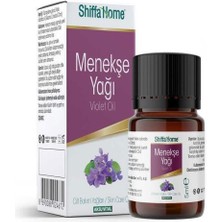 Storemax Shiffa Home Menekşe Yağı 5 ml | Doğal Uçucu Yağ, Distilasyon Yöntemi ile Elde Edilmiş | Cilt ve Saç Bakımı, Aromaterapi ve Masaj Için | Antiseptik, Nemlendirici ve Canlandırıcı Etki