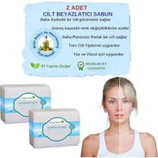 Storemax Organicsun Doğal Cilt Beyazlatıcı Sabun 140 gr x 2 Adet Tüm Cilt Tipleri Için B ve E Vitaminli