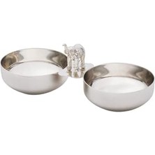 Storemax Ganesha Ikili Gümüş Çerezlik