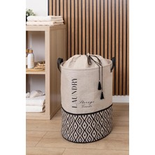 Storemax Bohe Yuvarlak Torbalı Düzenleyici Kirli Çamaşır Oyuncak Sepeti Organizer