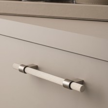 128 Mm Saten Rengi Klasik Kulp - Ssy8990 0128 Nb-Nb