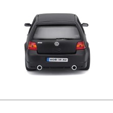 Storemax Maisto 531290M Vw Golf R32 1:24 Scale Model Araba, Mat Siyah