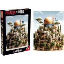Storemax Puzzle - Kudüs / 1000 Parça Puzzle, 1165