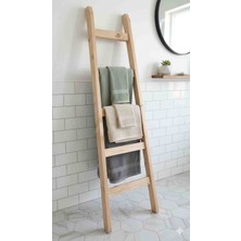 Ahşap 5 Bölmeli Havluluk