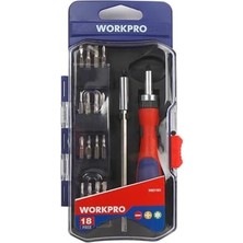 Storemax WP200516 18 Parça Profesyonel Cr-V Cırcırlı Hassas/elektronikçi Tornavida Seti