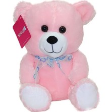 Just Cheap Store 1181 Selay, Oturan Ayı Pembe 30 cm
