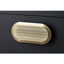 128 Mm Antik Rengi Klasik Kulp - Ssy9040 0128 Abm