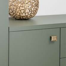 Line/Çizgili Kulp Tek Adet - 32 Mm Antik Rengi - Ssy9060 0032 Abm