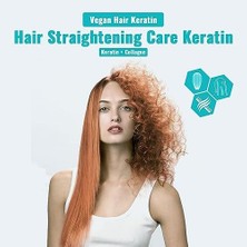 Storemax Vıejo Vegan Hair Keratin - Acacia Collagen - Hair Straightening Care Keratin, Protects Hair From External Factors, Nourishing, Repairing, Vitality And Shine