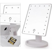 Storemax Dokunmatik LED Işıklı Pilli Masa Üstü Makyaj Aynası Makyaj Aynası Ledli