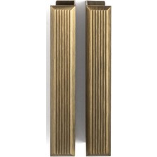 System 9254 Line-Çizgili Modern Kulp Antik Renk 960 mm