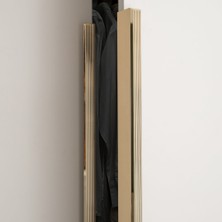 System 9254 Line-Çizgili Kulp Gold Renk 960 mm