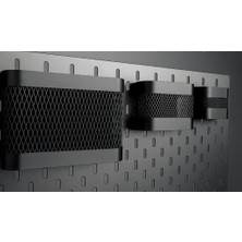 Antilop Skådıs Uyumlu 3D Baskı Modüler Pegboard – Duvar Organizer Panel 16x16 cm