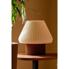 Alwen Parla V1 | Dekoratif LED Tealight Aydınlatma | Tealight Mini Abajur |  12X12 cm