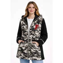 Centilmen Ysatis Kamuflaj Garnili Kapüşonlu Ceket 1000115