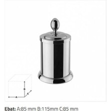 Sonia - Classico Pamukluk,tezgah Üstü - Krom - 88210CR-