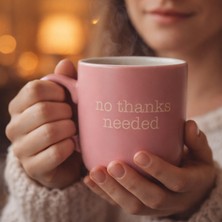 Rakle No Thanks Needed Kupa - Pembe - 400 ml