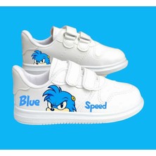 ALCdesing Baskılı Tam Kalıp Rahat Taban Erkek Çocuk Spor Ayakkabı ve Sneakers