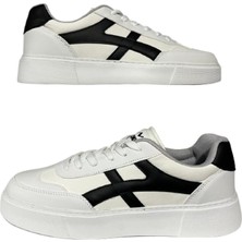 Noka Tigra Beyaz-Siyah Unisex Günlük Spor Ayakkabı