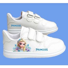 ALCdesing Baskılı Kız Çocuk Hafif Tabanlı Rahat Kalıp Spor Ayakkabı ve Sneakers