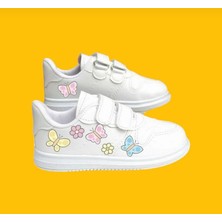 ALCdesing Baskılı Kız Çocuk Hafif Taban Rahat Kalıp Çocuk Ayakkabısı ve Sneakers