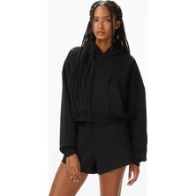 United4 Unıted4 Kadın Siyah  Sweatshirt