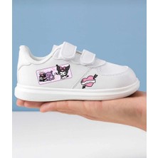 ALCdesing Baskılı Kız Çocuk Rahat Taban Tam Kalıp Spor Ayakkabı ve Sneaker