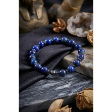 Dünya Doğal Taş Lapis Lazuli Taşı Bileklik