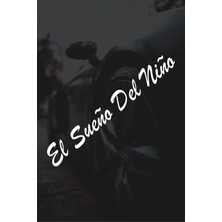 Quart Aksesuar El Sueno Del Nino Sticker Bir Çocuğun Rüyası Motor Araba Cam Sticker