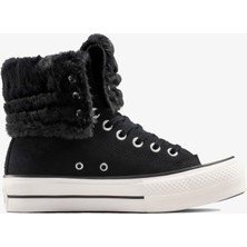 Converse Chuck Taylor All Star Fold Over Lift Siyah Kadın Sneaker